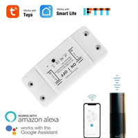 Tuya Relay Receiver Wireless Remote Control Breaker WiFi Smart Home Light Switch Smart Life APP Work With Alexa Google Home