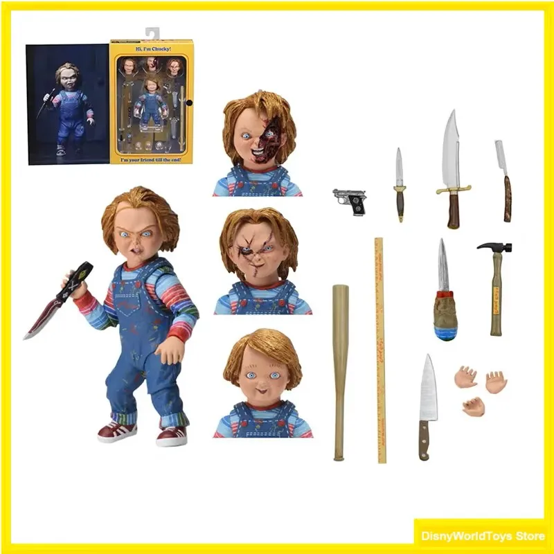 

100% Original NECA Child's Play Chucky Ultimate In Stock Anime Collection Figures Model Toys