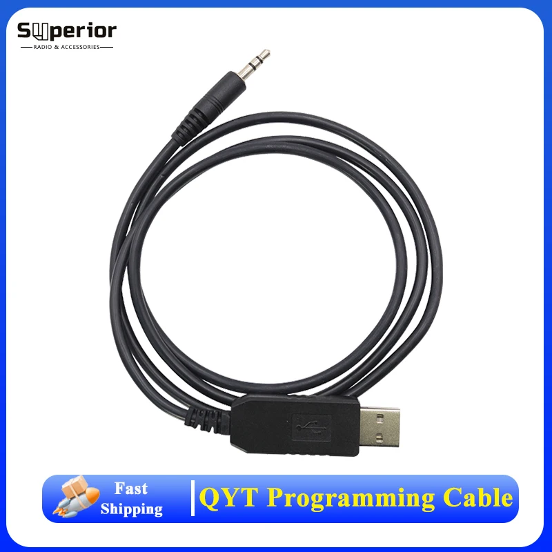 Original QYT USB Programming Cable for QYT KT-8900 KT-8900R KT-8900D KT-7900D KT-980 PLUS KT-780 PLUS Car Radios KT-WP12 KT-5000