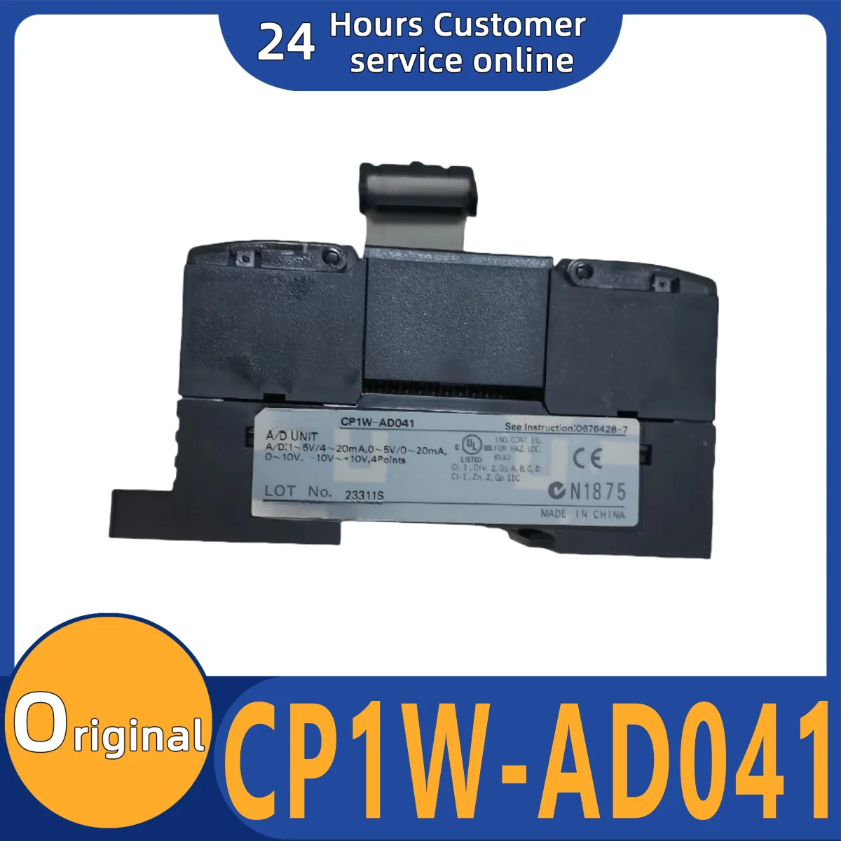 

Совершенно новый оригинальный модуль Φ CP1W-AD041 CP1W-32ET CP1W-EXT01