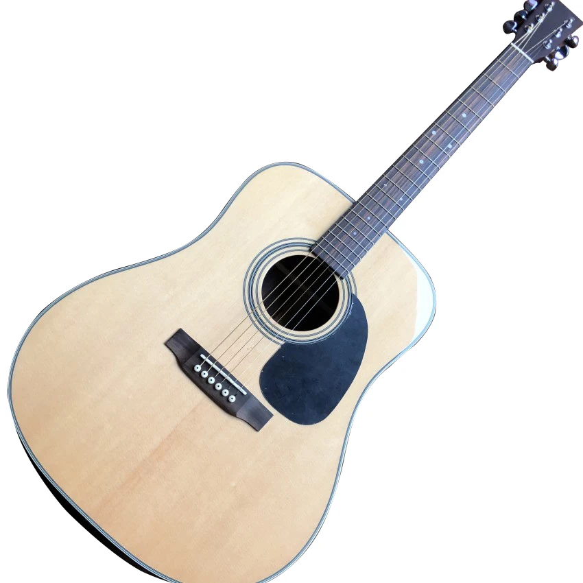 

41 inch high configuration full solid wood D28 model acoustic wood guitar