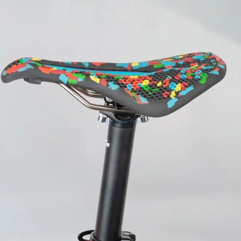 

XXFC Waterlight Bicycles Seats Удобные -печать для велосипедов для велосипедов велосипедные седла сиденья для мужчин женщин