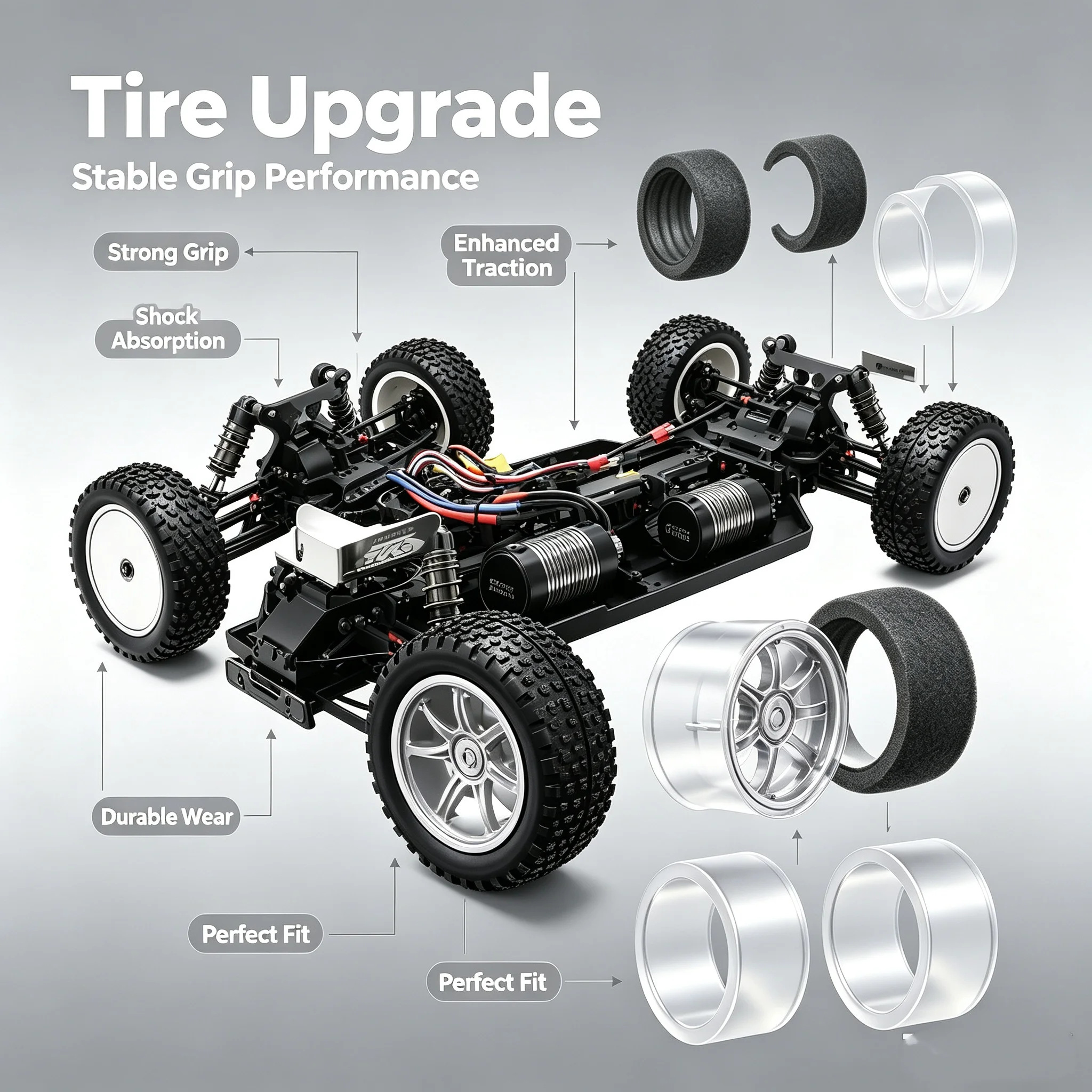 HNR RC 1/10 H9806 H9804 Accessories H98418 H98328 H98329 H98060 H98059 H98330 H98252 H98423 H98255