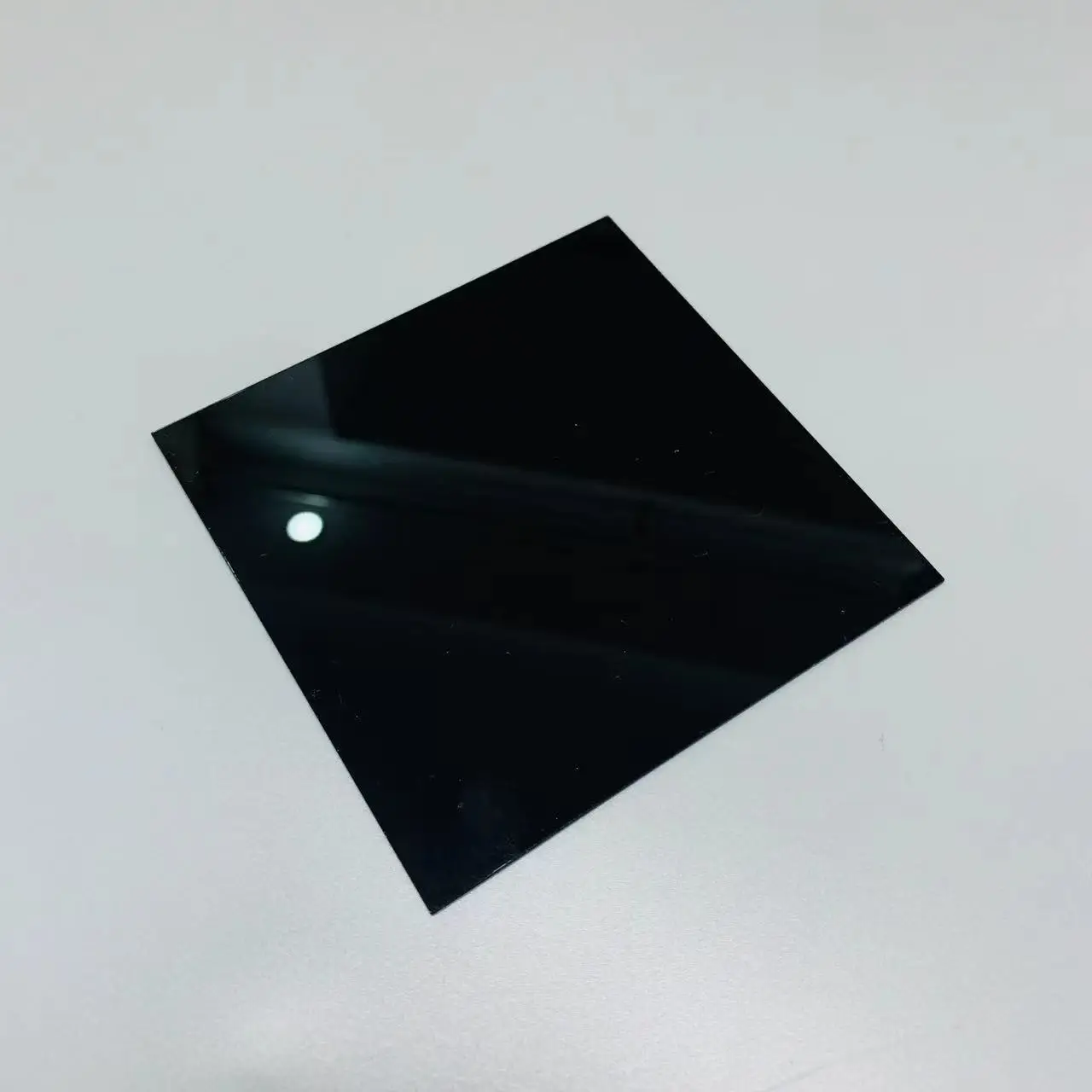 Tamanho quadrado 250x250x5mm vidro preto 315nm uv ultravioleta passagem placa de filtro vidro zwb1 ug11