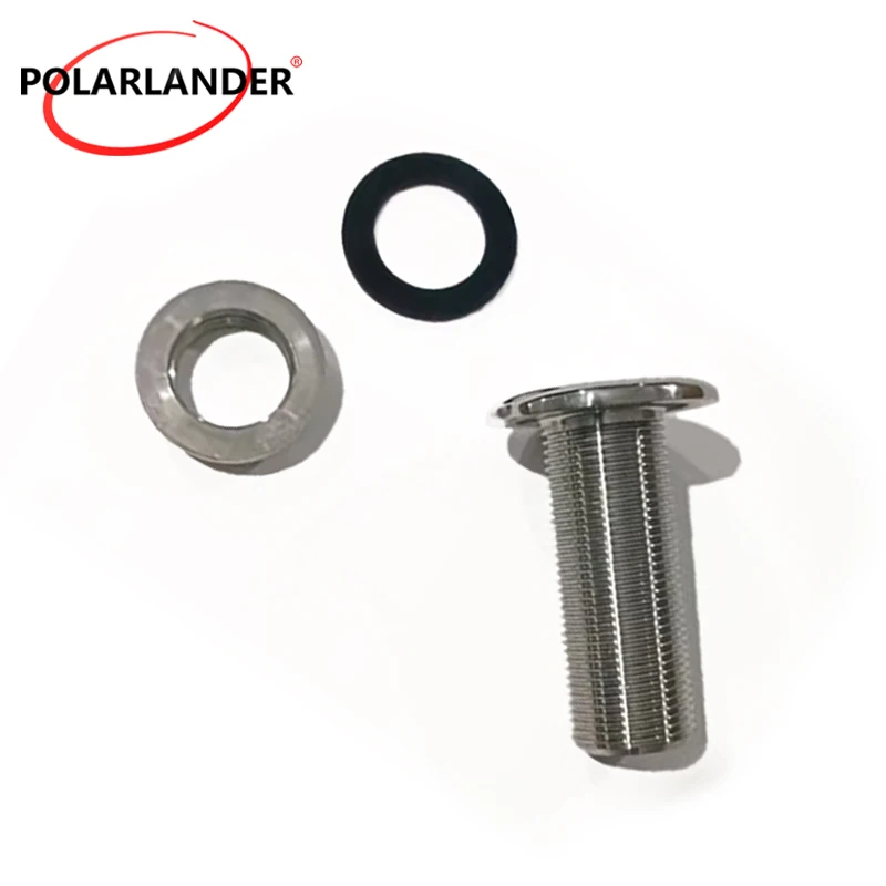 Marine Thru Hull Water Drain Boat Hardware Fitting Accessories 3/4