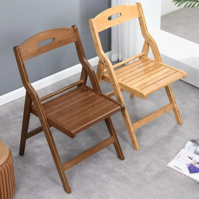 Wooden Folding Chair Beach Dining Chairs Modern Kitchen Balcony Outdoor Sillas Comedor Wooden Sillas Para Comedor Furniture