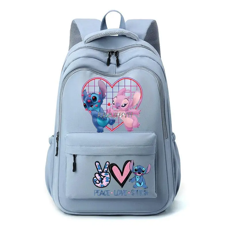 Lilo And Stitch Backpack Daily School Backpack Women Men Laptop Backpack for Teenagers Mochilas