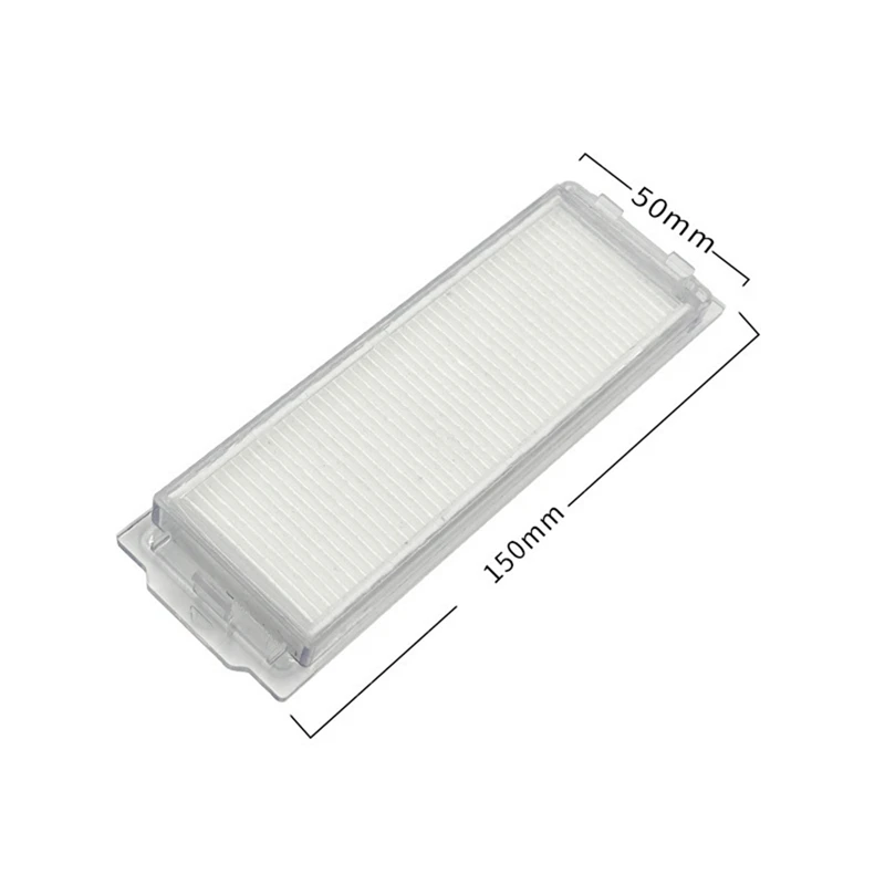 فرشاة جانبية دوارة بديلة لـ شاومي ميجيا M30 برو ، فلتر هيبا ، قماش ممسحة ، كيس غبار ، قطع غيار