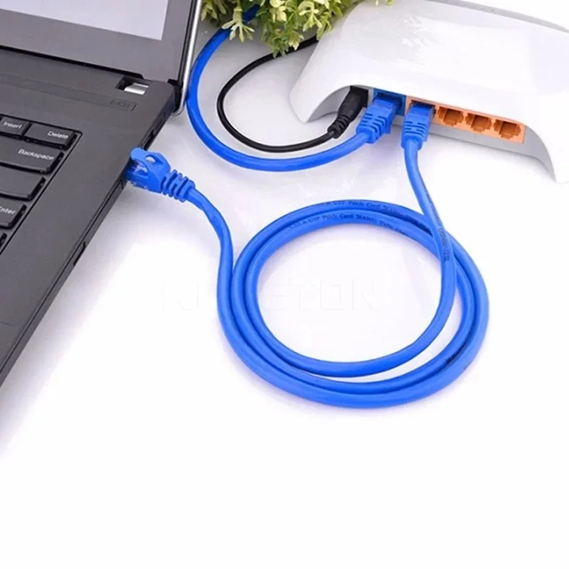 RJ45 Patch Outdoor Waterproof LAN Cable Wires Cat5 Ethernet Network Cable For CCTV POE IP Camera System