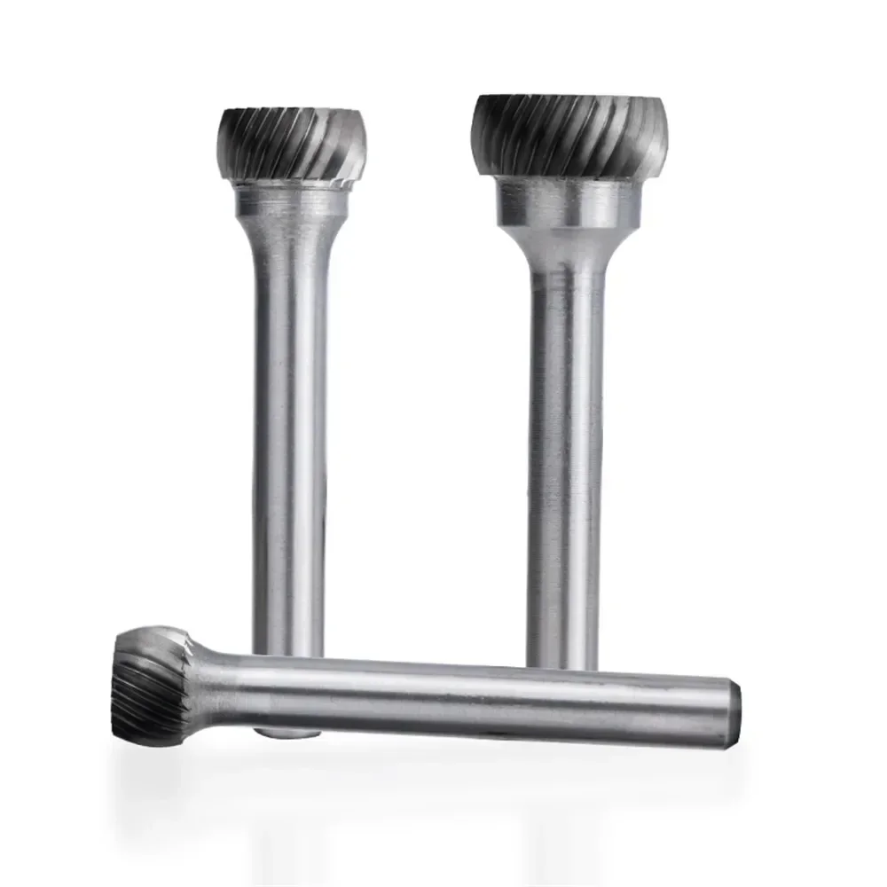 Wolfraamcarbide braam 6 mm schacht Single Cut Rotary File Type Rar voor Metal Carving Bit Cutter