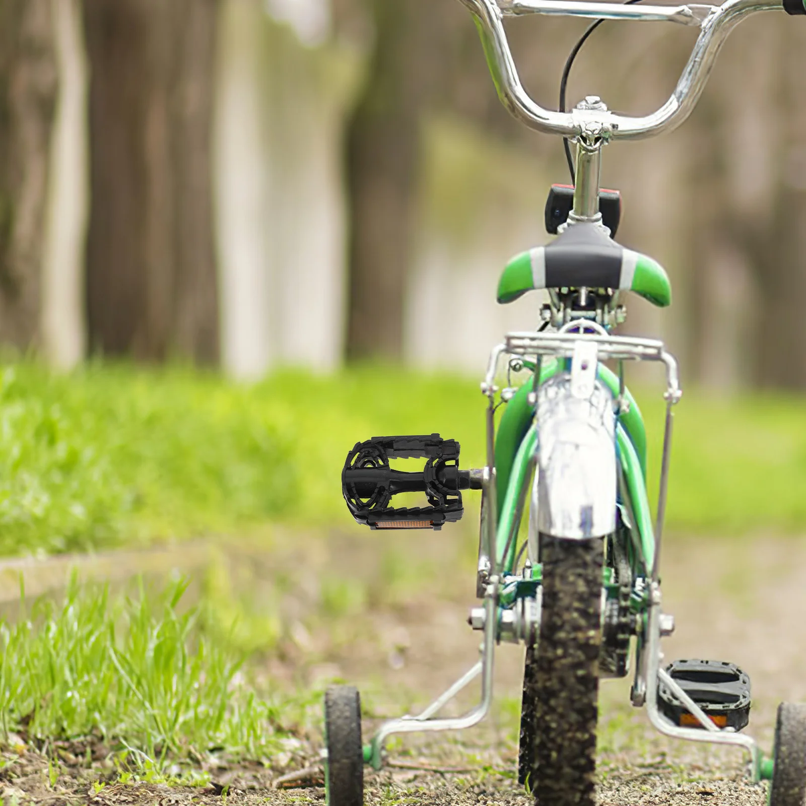 

1 пара велосипедных педалей для складных нескользящих запасных частей для горного велосипеда, аксессуары для велоспорта, городская езда на открытом воздухе