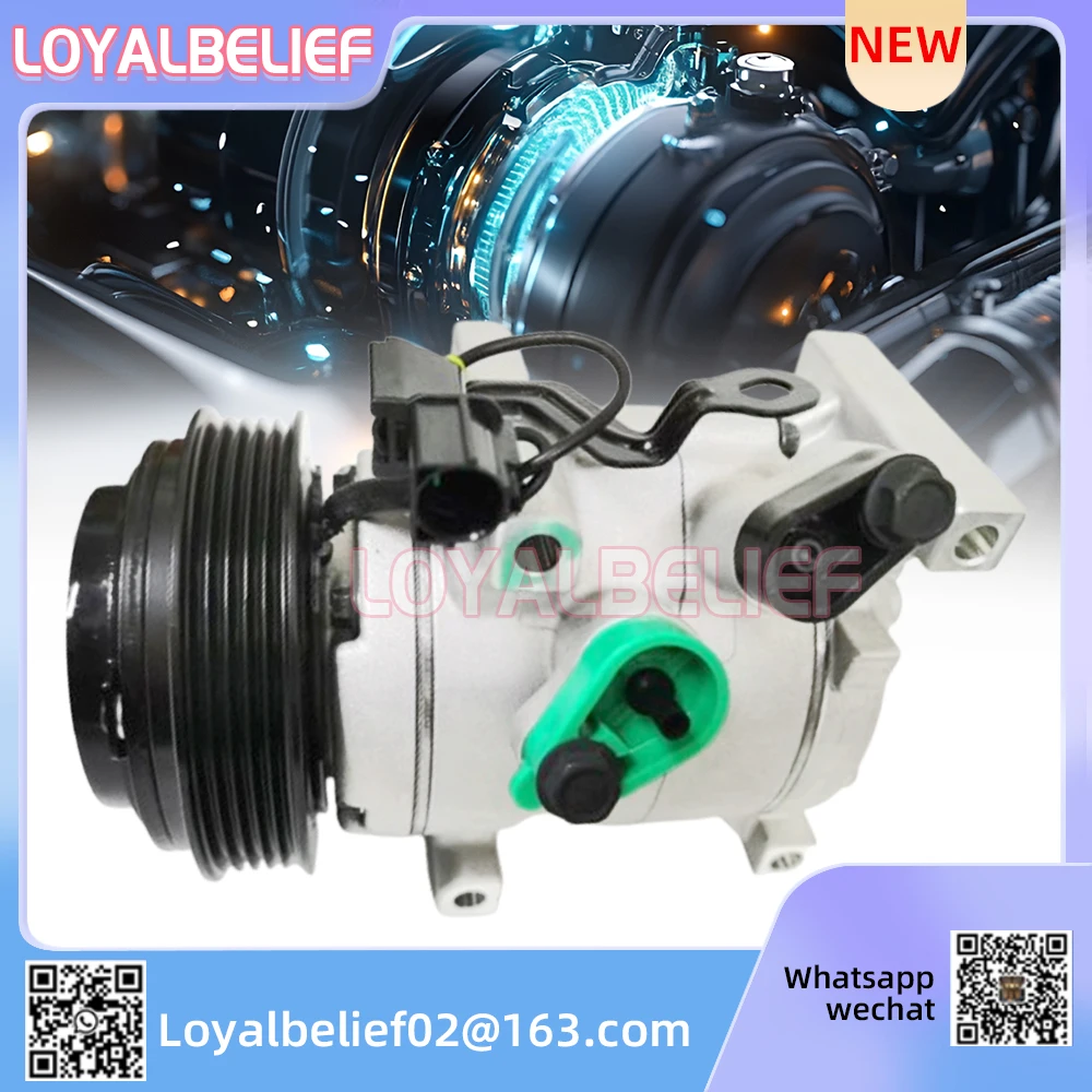 

Компрессор переменного тока RS09 для Hyundai Grand I10 1.2L 97701B4000 97701-B4000 F500QQDWA-04 F500QQDWA04 9520076KA0 F500QADAA03