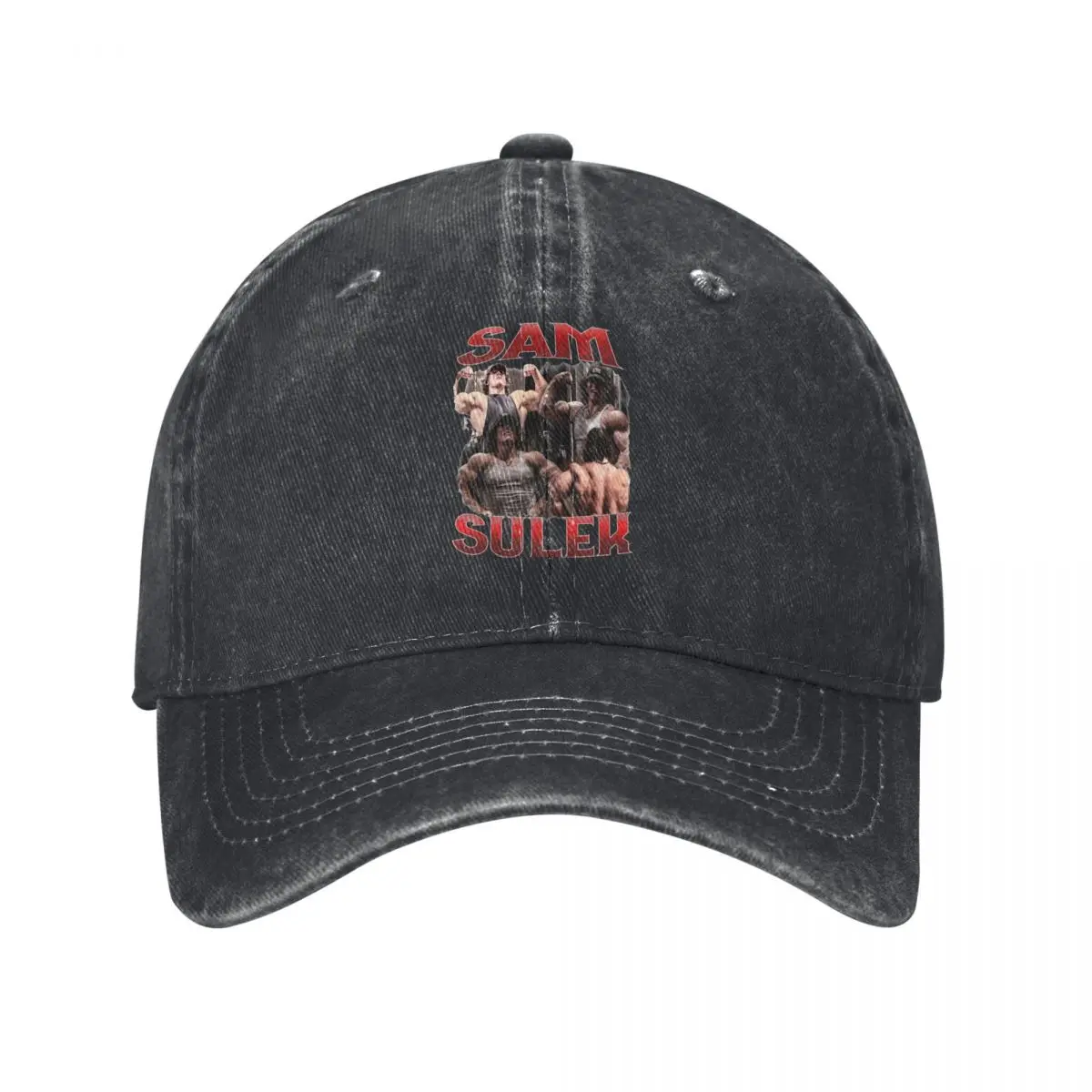 Certified Avoider Sam Sulek Unisex Baseball Caps Women Gym Humor Distressed Washed Caps Hat Casual Outdoor Running Golf Snapback