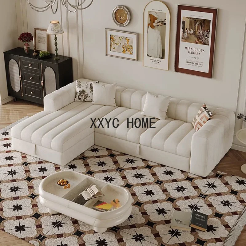 

Extendeble Living Room Sofas Sectional Modern Family Classic Sofas Minimalist Nordic Divani Da Soggiorno Home Furniture