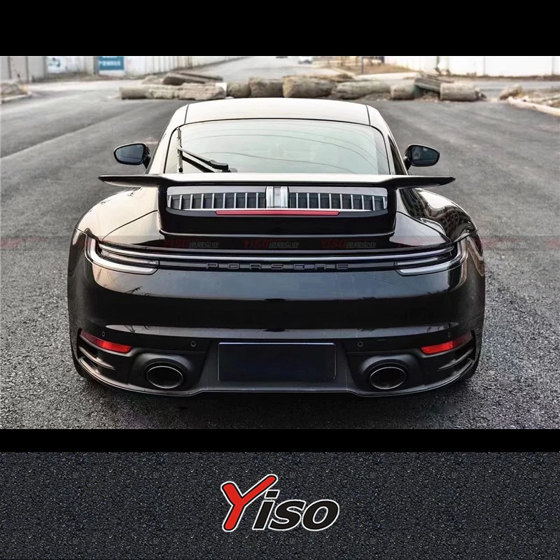 

Подходит для задней губы 992 911, задний плавник, модифицированное украшение, аэродинамический комплект, спортивная версия с большой задней губой, Empennage