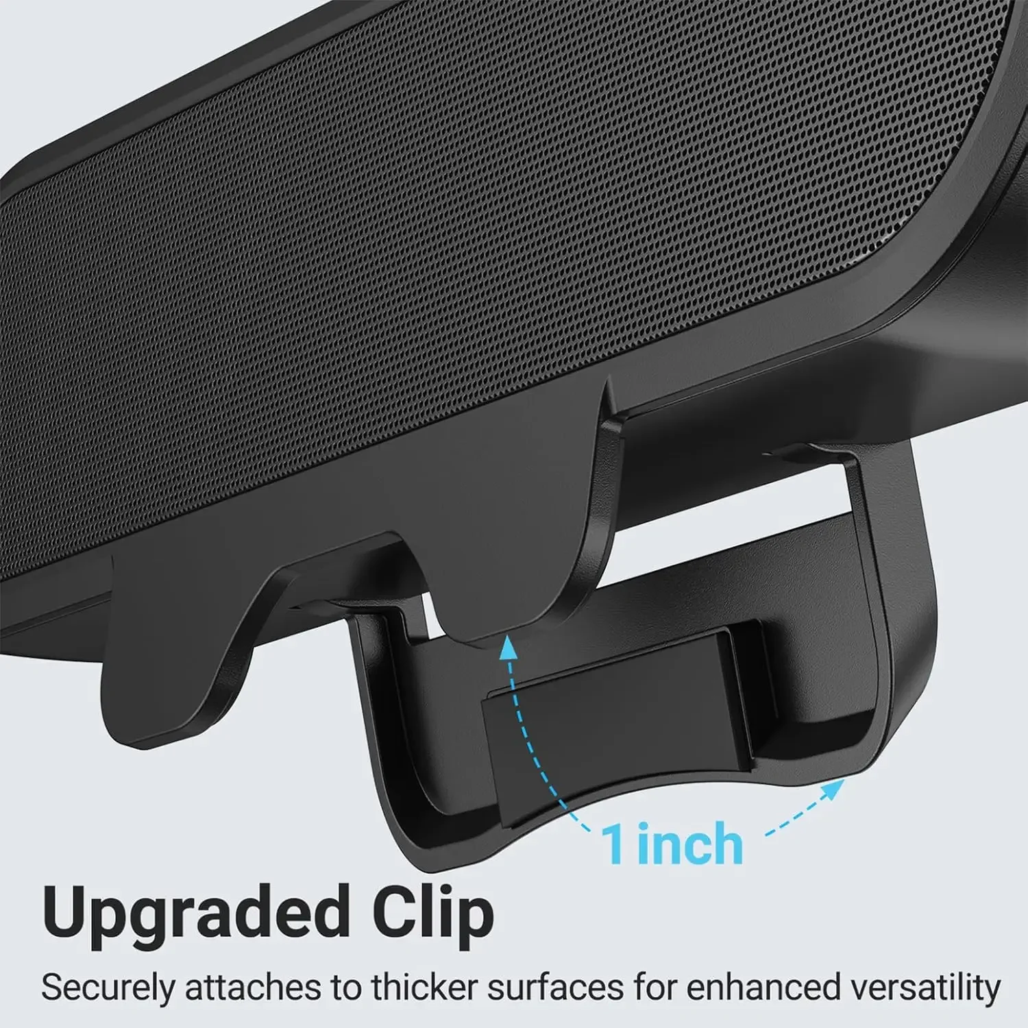 Typ-C/USB-Lautsprecher mit verstecktem Clip-on-Laptop, Mini-Soundbar, tragbares Desktop-Handy, geeignet für Computerzubehör
