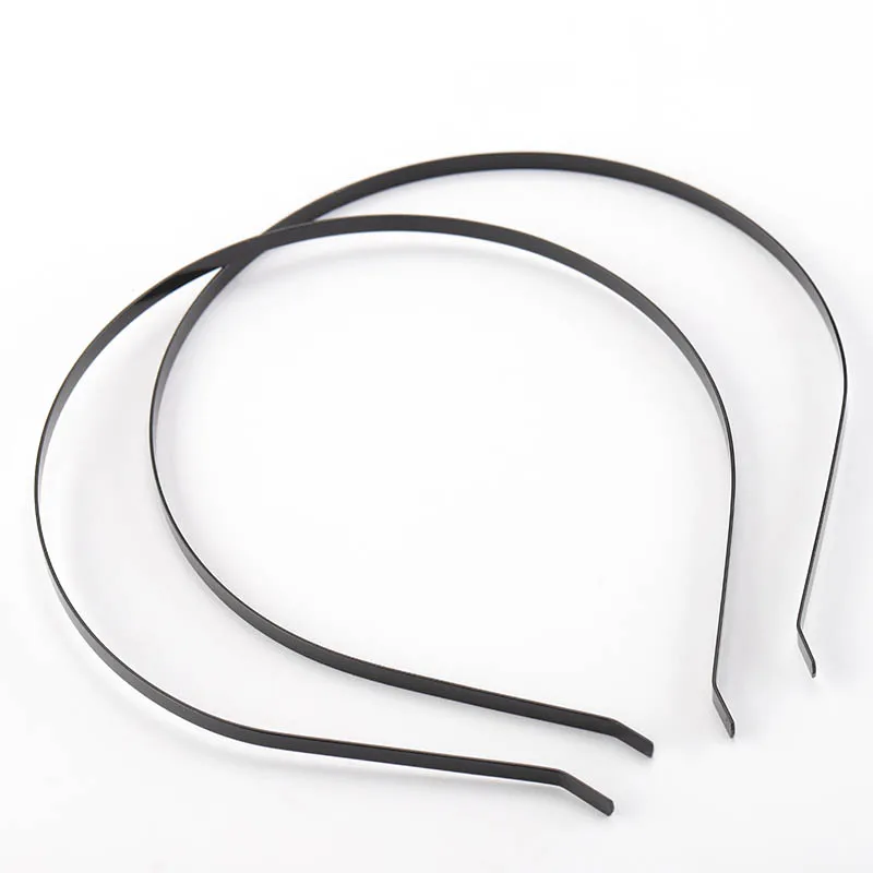 5 Stks/partij 3/5/6/7 Mm Haar Hoofd Hoop Rvs Band Blanco Bands Voor Hoofddeksels maken Platte Basisafstelling Fit Diy Haar Sieraden