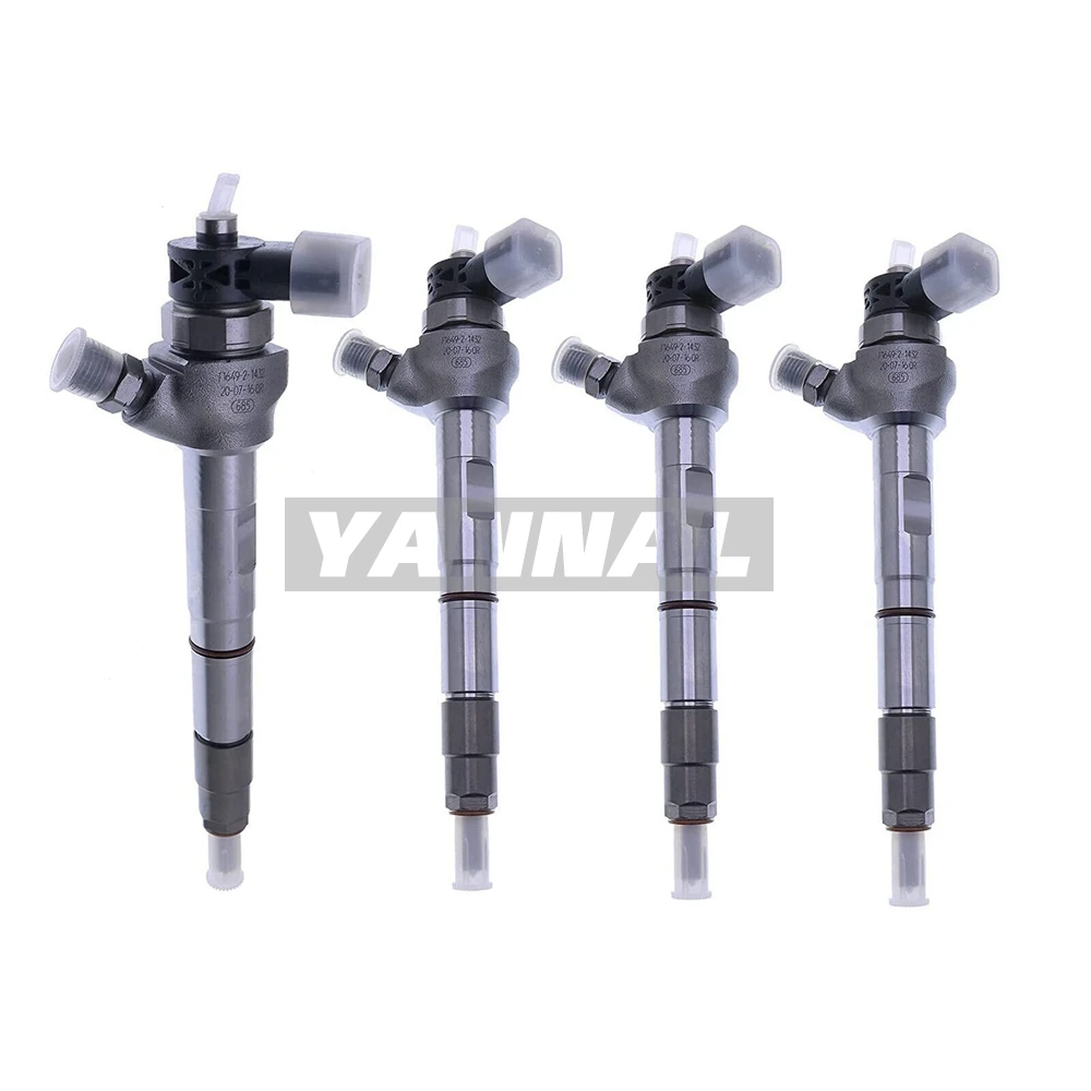 

High Quality 4X Injector Nozzle For VW AUDI SEAT SKODA 2,0 TDI 0445110369 03L130277J