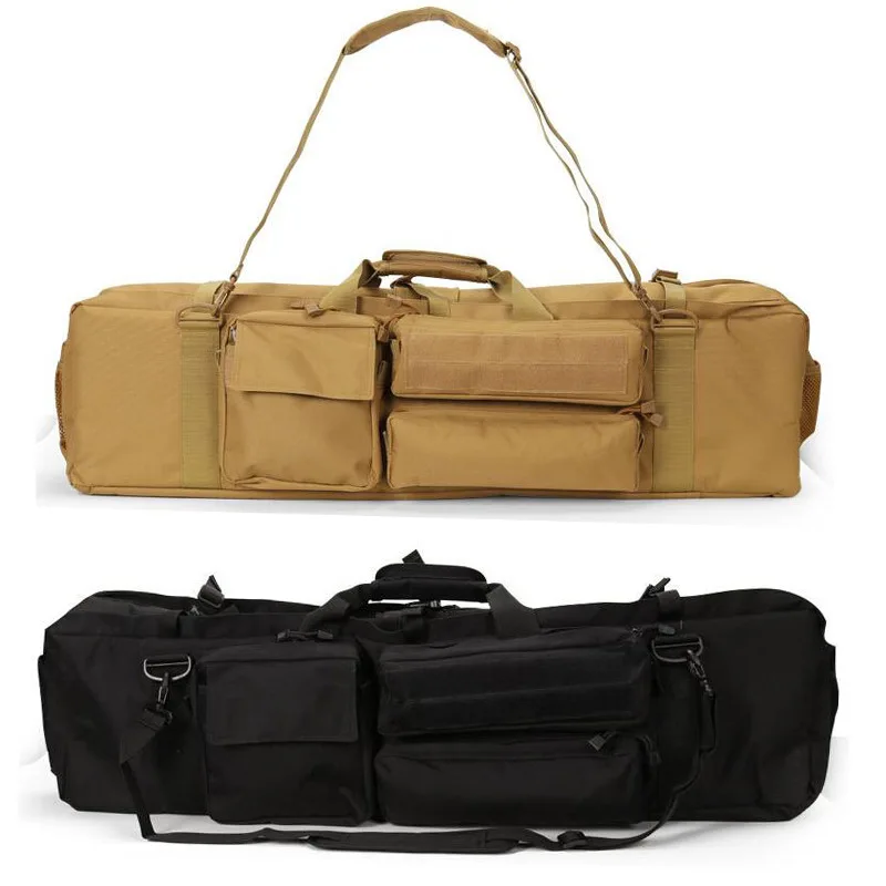 Outdoor Large Capacity M249 Rifle Packaging Carrying Heavy-Duty Portable Fishing Gear Bag Multifunctional Fishing Bag
