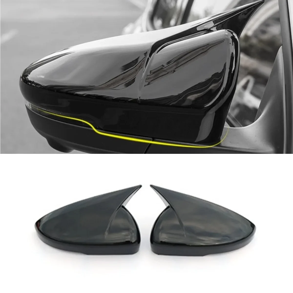 Car Rearview Cover Protect Side Mirror Cover Modification Part For MG6 2017-2023 Rearview Side Mirror Cover Trim Car Accessories