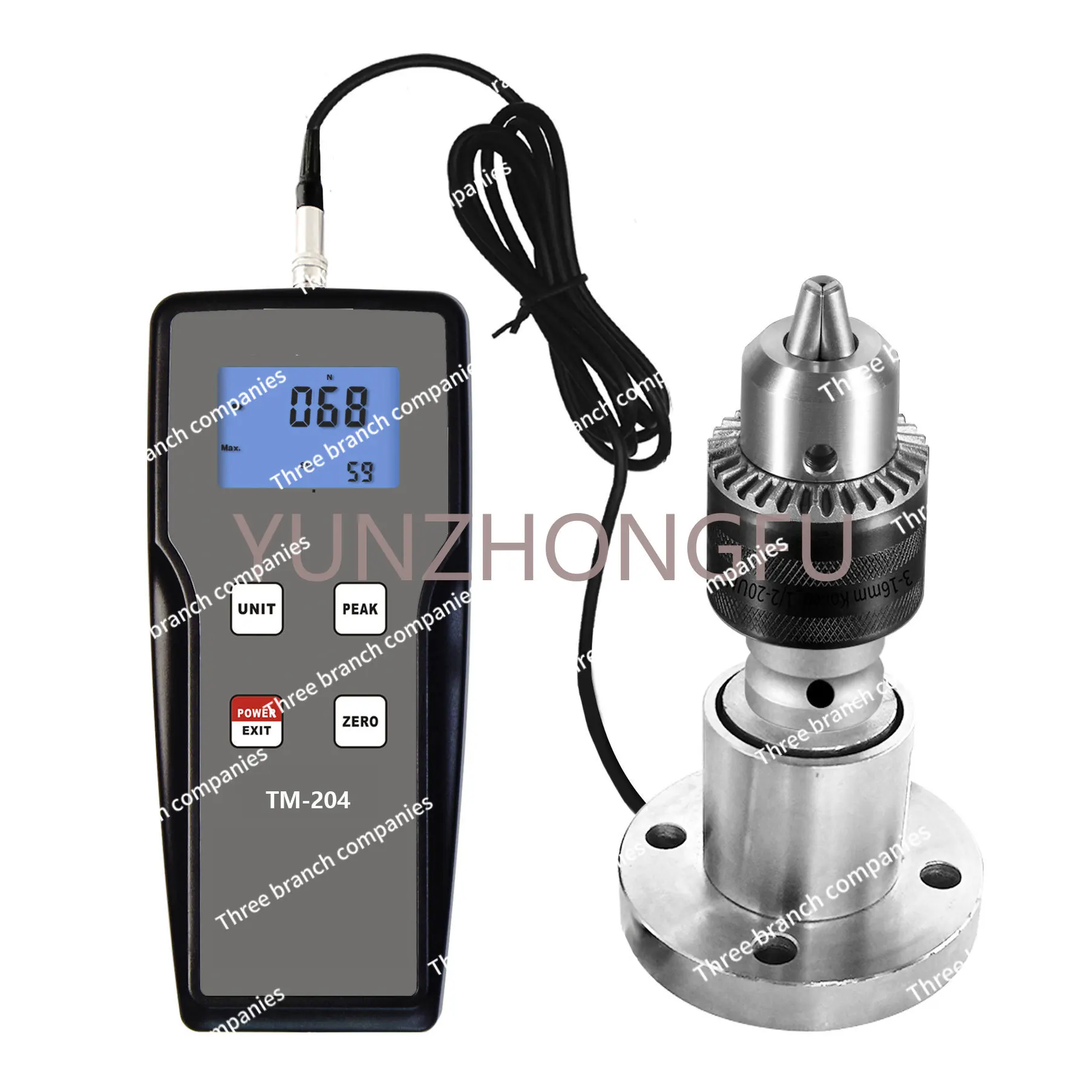 

Digital display hand-held torque meter TM-204-1N.m 5N.m 20N.m Torsion gauge measuring instrument