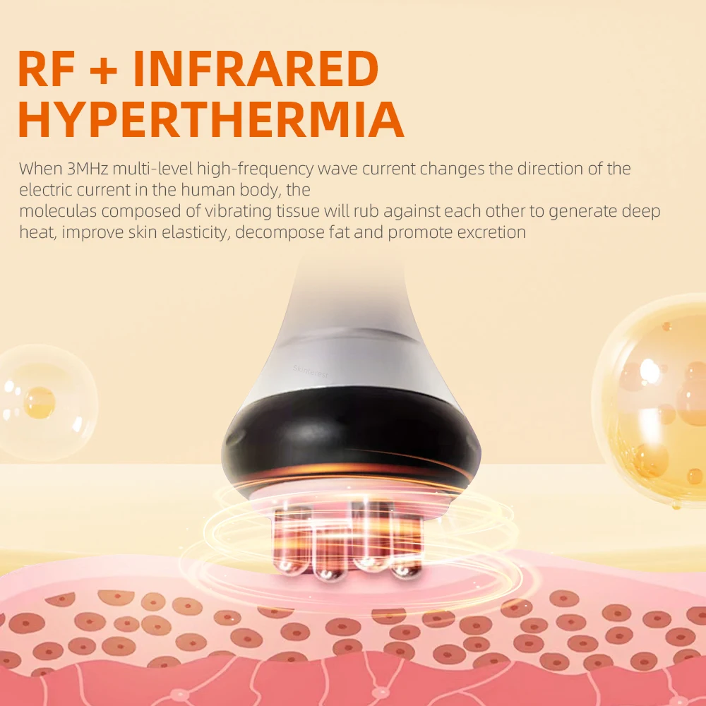 جديد 4 في 1 آلة التجويف 40k بالموجات فوق الصوتية RF شكل فراغ تردد شفط الدهون فقدان الوزن التخسيس شد الجلد رفع #6