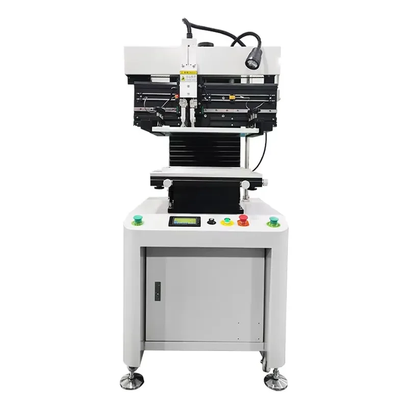 Semi Automatic Solar Panel Production Line Solder Paste Printing Machine SMT PCB Manufacturing Equipment for 400mm Size