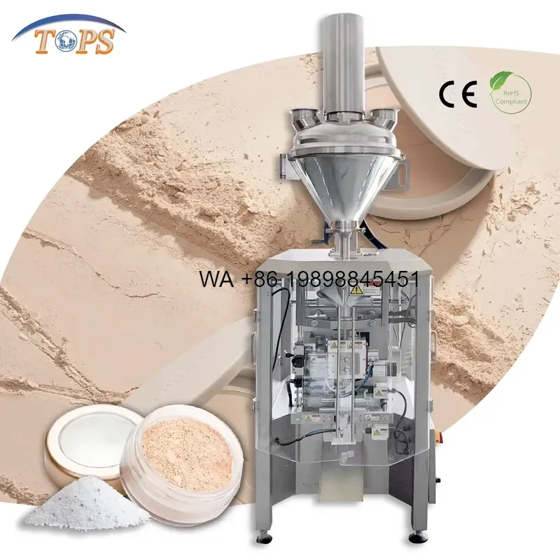 Wmwmnu Controllable VFFS Vacuum Automatic Packing for Talc Food Seasoning Flavoring Spice Ice Candy