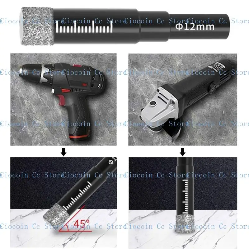 

X90F Professional Handheld Tool Diamonds Brazed Dry Drilling Bit for Professional and Use Ergonomic Grip