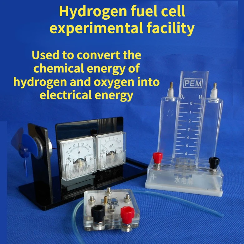 hidrogenio celula de combustivel laboratorio 26021pem eletrolito agua proton hidrogenio oxigenio ensino da escola secundaria instrumento 01