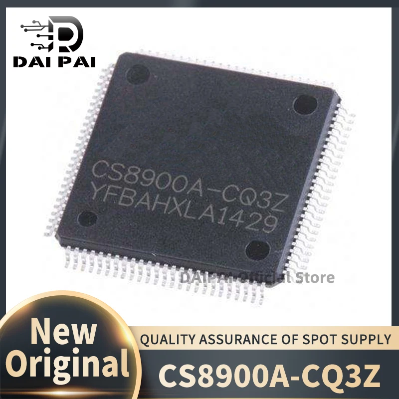 (5Pcs-10Pcs/Lot) 100% New original CS8900A-CQ3Z CS8900A QFP100 Ethernet card driver Chipset