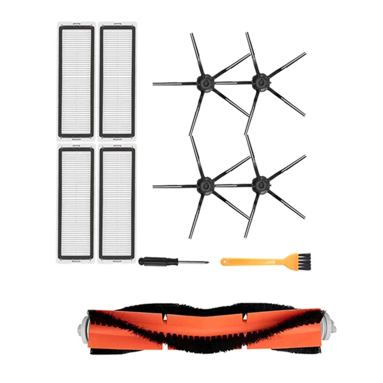

1 1S S5 Max S50 Accessories Filter Mop Roller Side Brush Robot Vacuum Cleaner Replaceable Part