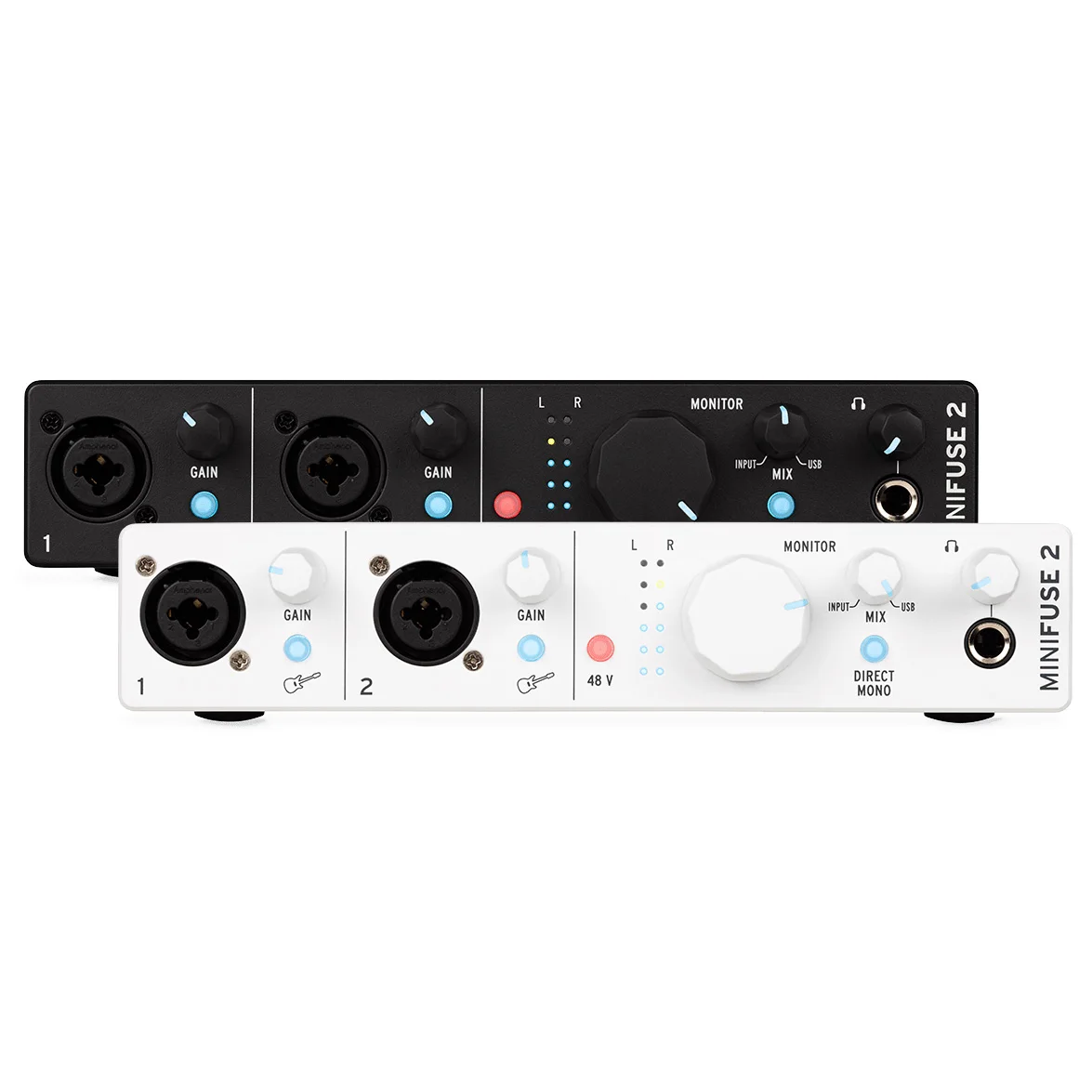 ARTURIA MiniFuse 2 USB-C audio interface 2 in / 2 out audio 48V fantasy power for guitar recording,broadcasting,Live performance