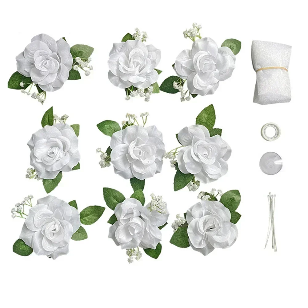 Party Decoration Wedding Car Decoration Secure Attachment Car Flowers Romantic Car Decor Waterproof Floral Decor