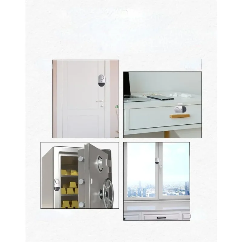 마그네틱 무선 문짝 경보, 가정용 문짝 및 창문 도난 방지 경보, 호텔 상점 보안 경보