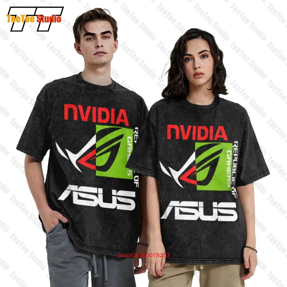 

Nvidia X Asus Rog Republic Of Gamers Lap Pc 01 Men'S Clothes Unisex T-Shirt 20EQ