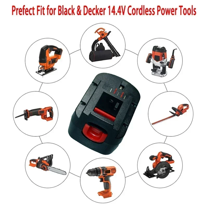 2026 14.4 فولت 4/6ah بطارية أداة قابلة للشحن لبلاك اند ديكر A12 A12EX FSB12 FS120B A1712 HP HP12 ni-mh استبدال الحفر Batte