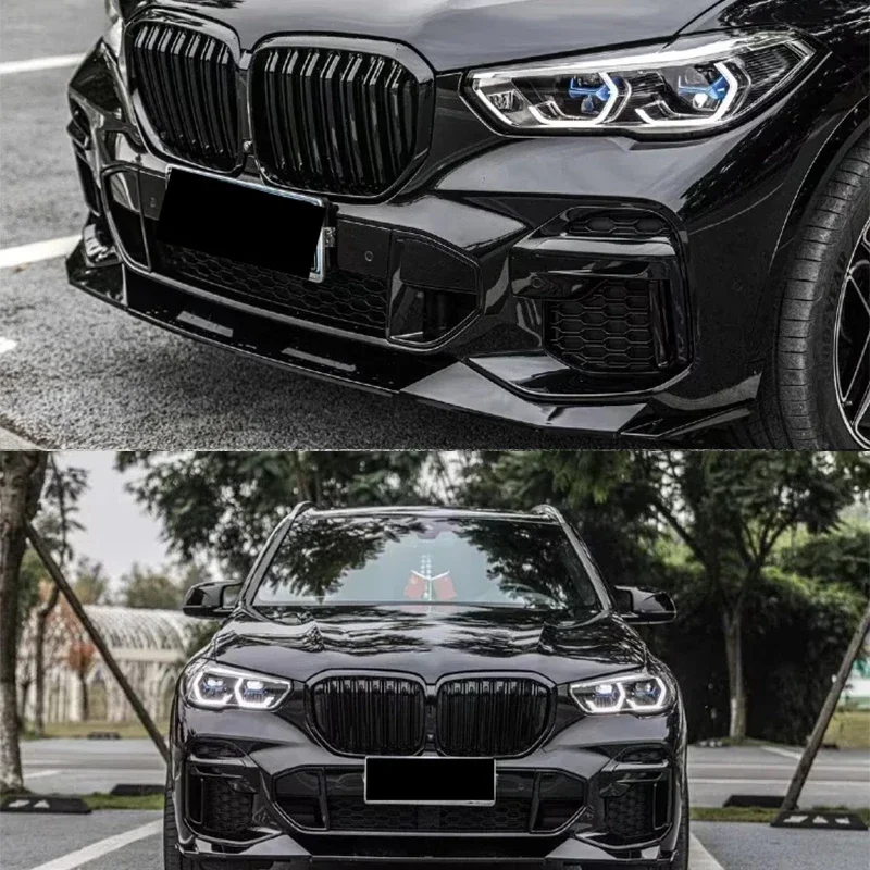 New！ For BMW x 5 G05 Black Warrior MP Sport with front lip rear lip top wing rear wing and stick side skirt 2019 2020 2021 2022