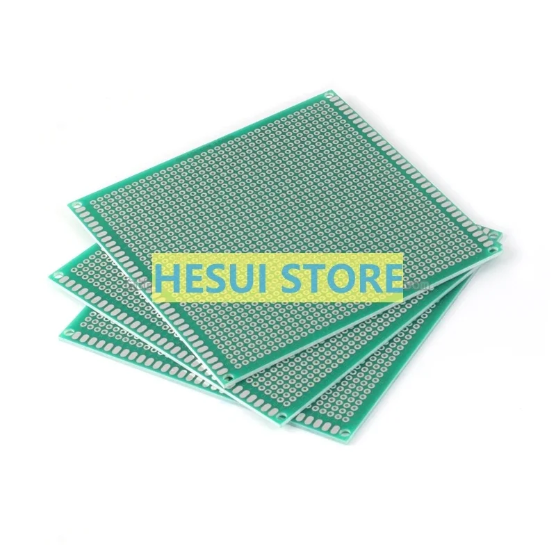 Single side tin spraying plate 2.54MM 10*10CM universal experimental glass fiber green oil plate