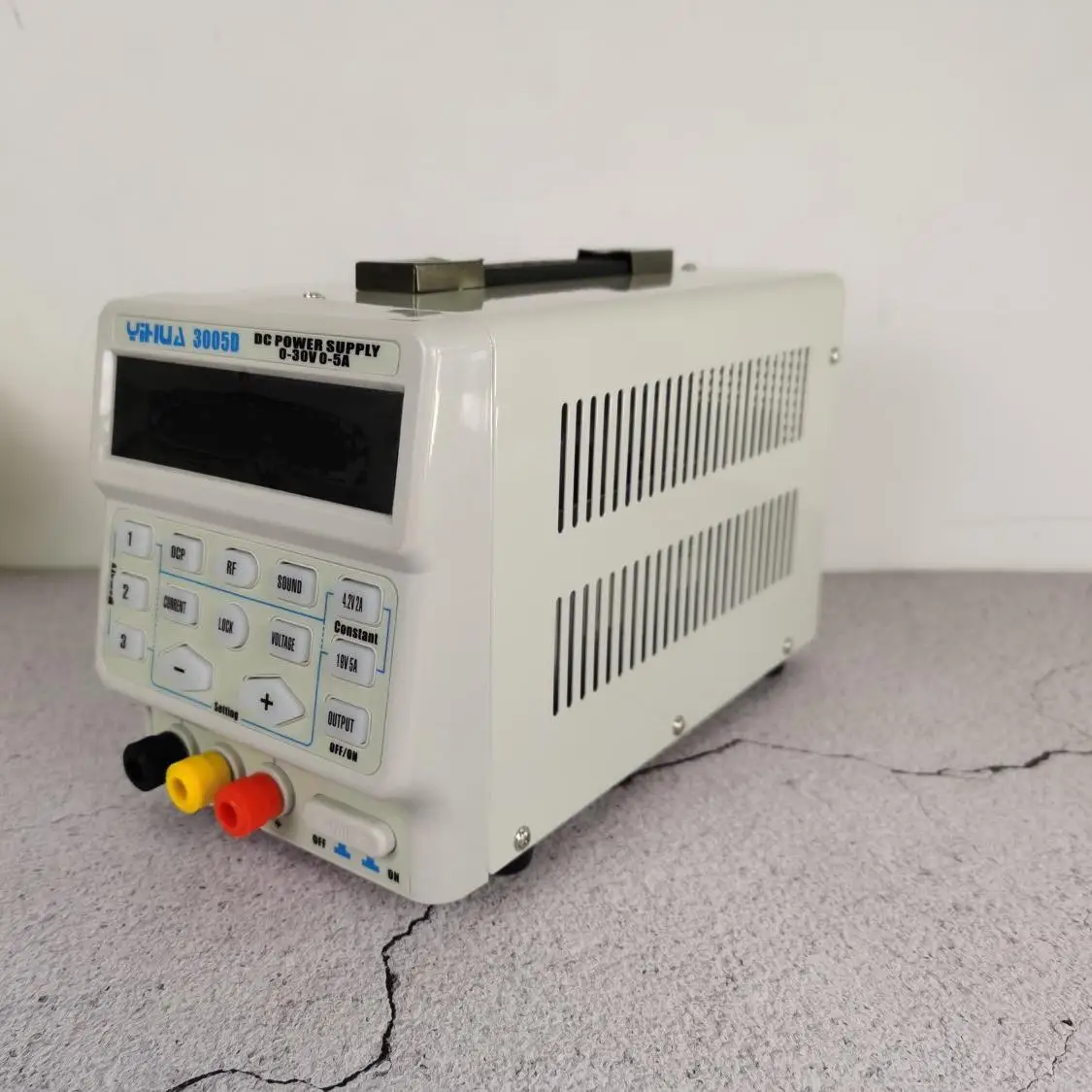 Imagem -06 - Yihua 150w 3005d 5a 30v dc Fonte de Alimentação de Laboratório Ajustável Fonte de Alimentação Digital Programa-controlada Fonte de Alimentação de Comutação