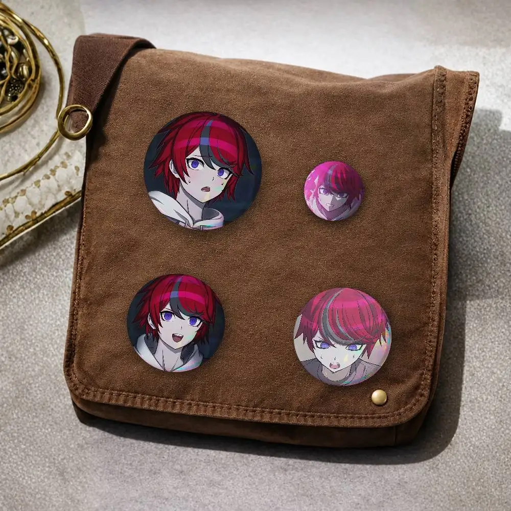 ThE- HundrE-d LinE- TakuM-i SuM-ino Badge Creative Brooch Clothing Backpack Accessories Lapel Pin
