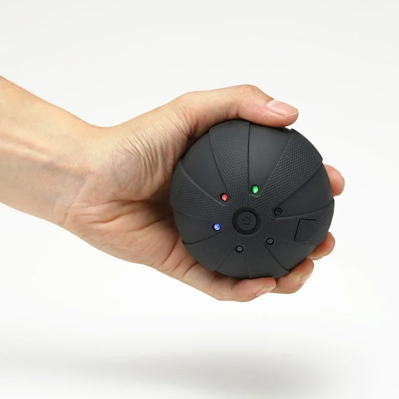 OEM 9cm Haute Qualité Rouleau de Massage Vibrant Électrique en TPE pour le Sport, les Tissus Profonds, les Points de Trigger et les Fascias