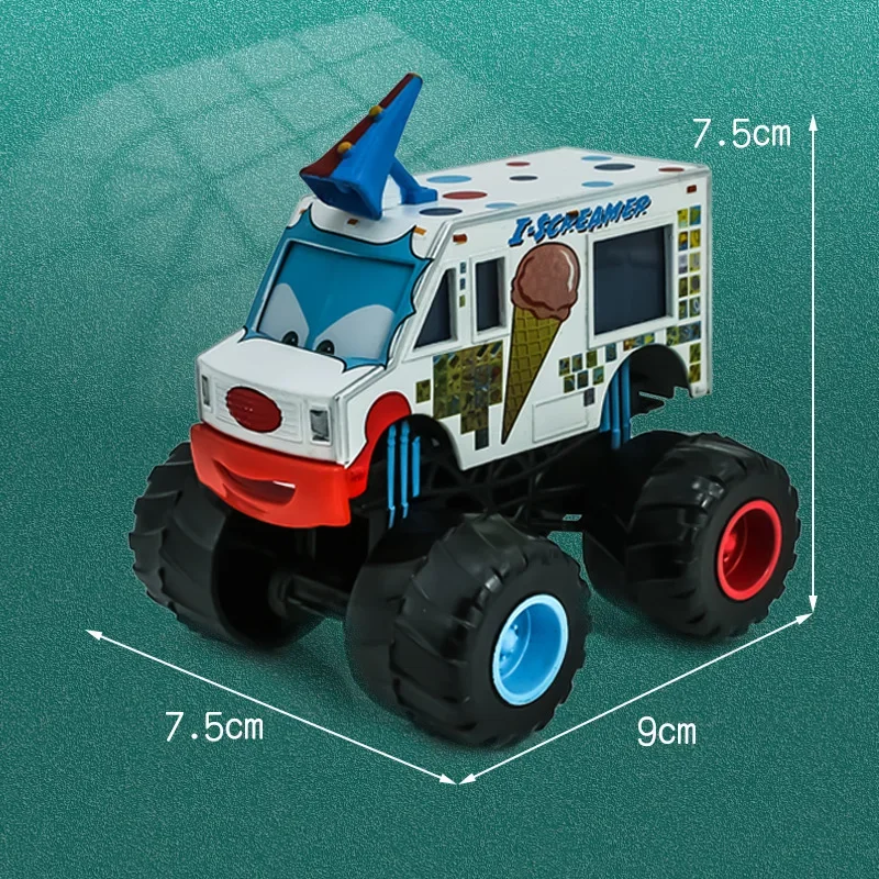 Alloy Disney Pixar Cartoon Cars Monster Truck Car Collection Lightning Mcqueen Toys Metal Model Kids Birthday Gift For Boys