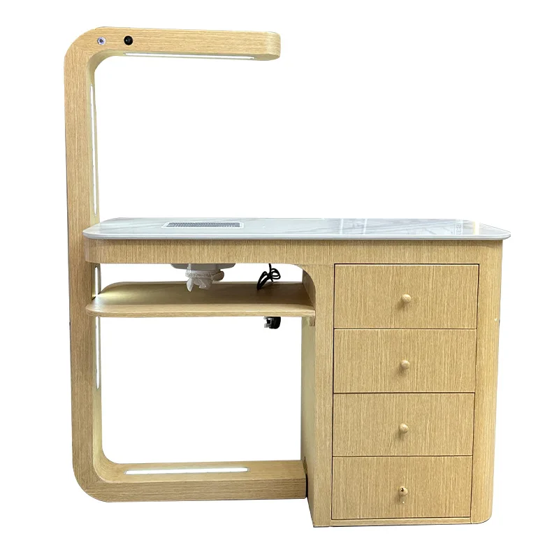 LH manicure table manicure table with vacuum cleaner table modern simple