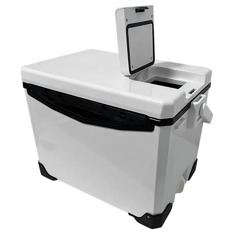 Caixa Térmica para Pesca com Furinhos de Ar Portátil 10L ou 18L — foto 3