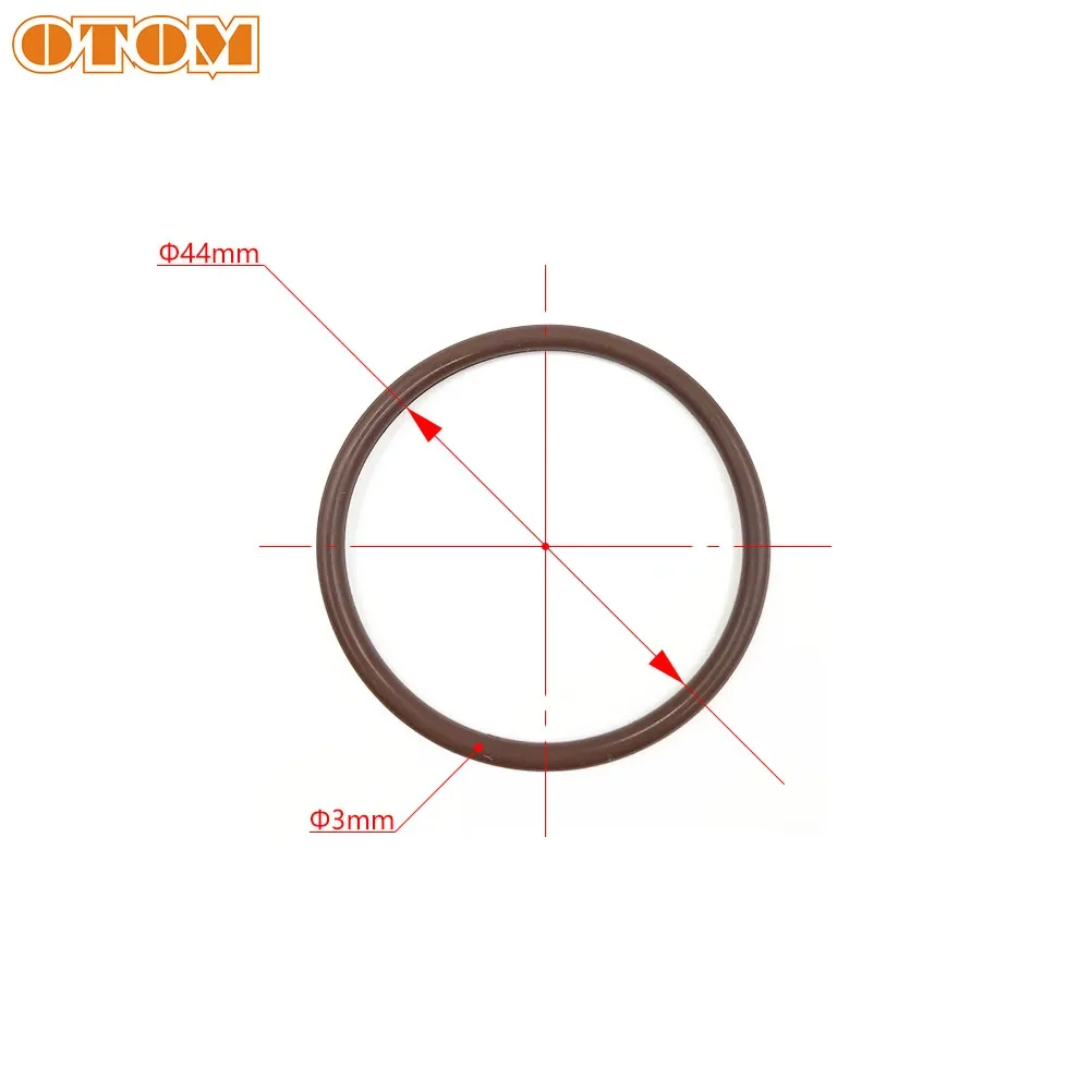 OTOM 10piece Motorcycle Exhaust Manifold Gasket Seal O-ring For KTM EXC Husqvarna Husaberg TE EC Gas Sherco Beta 125 250 350 450