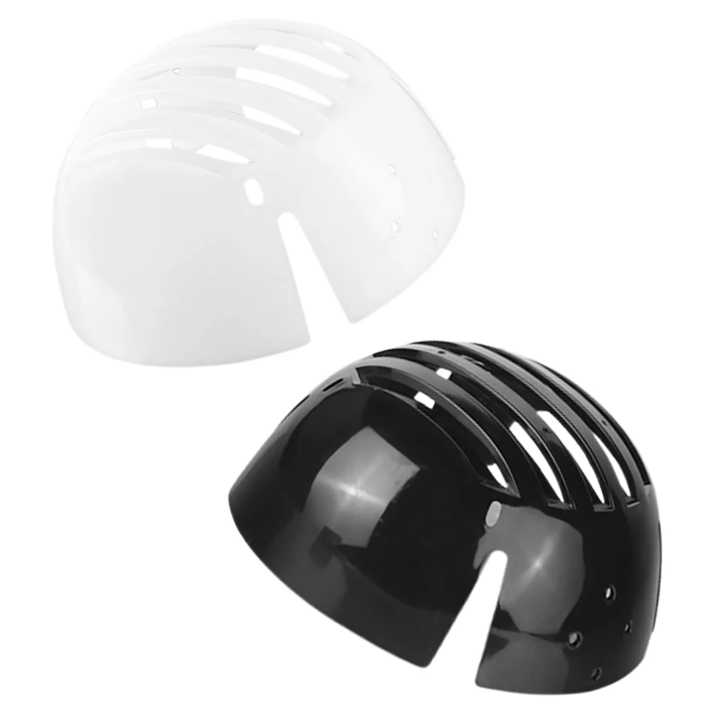 

2Pcs Protective Work Hat TTPE Black PE Shell Lightweight Safety Liners Bump Cap Insert Baseball Hat Protector Universal