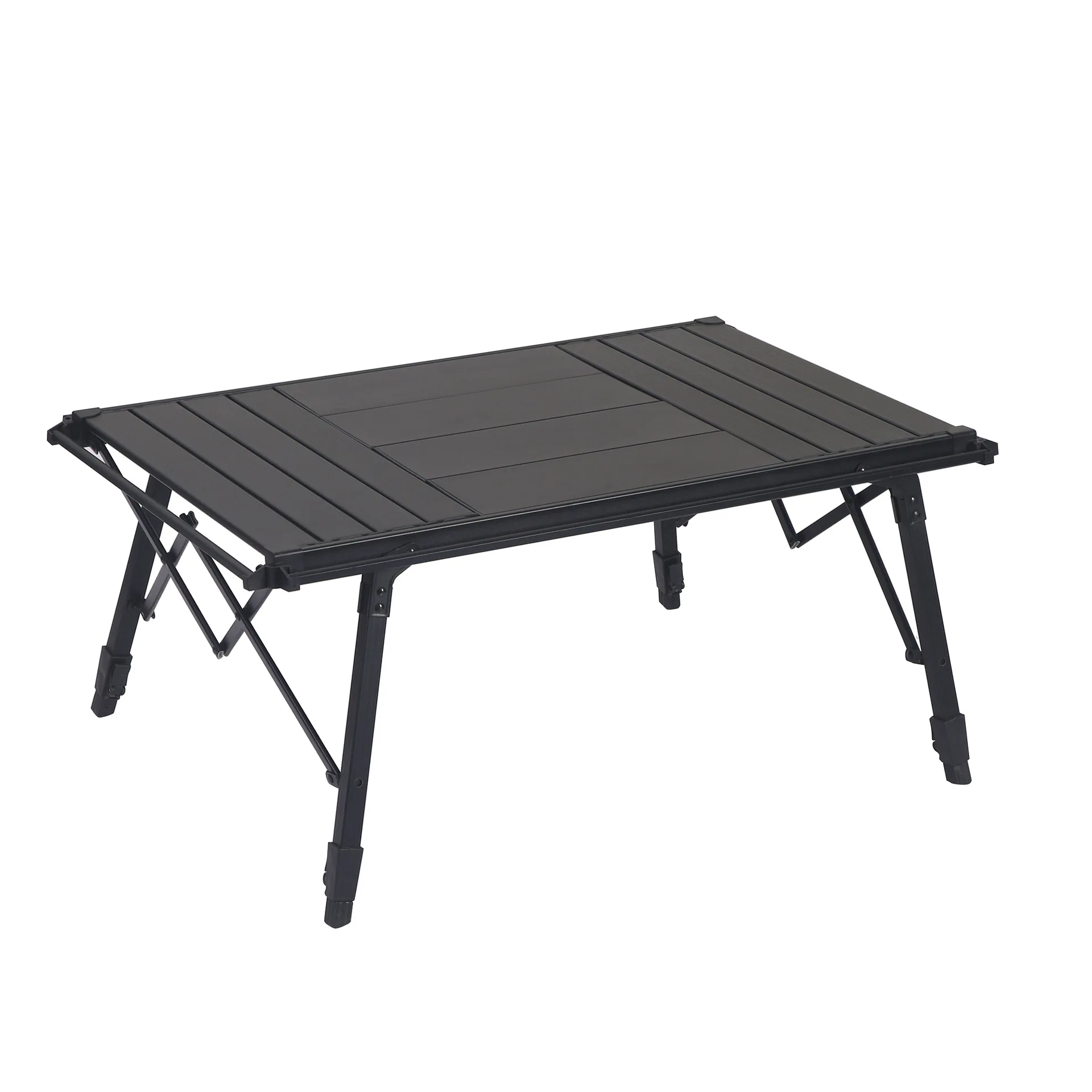 Lifting camping egg roll table outdoor mobile kitchen table surrounding stove tea folding table