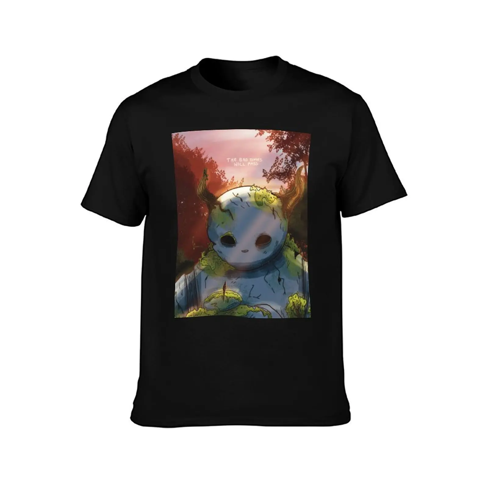 The Bad Times Will Pass (Giant Series) T-Shirt Holiday Simple Tee Shirt