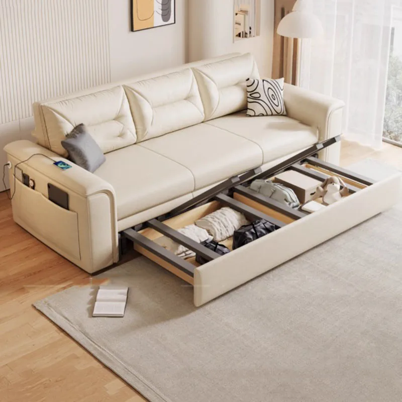 

Cozy Waterproof Nordic Sofas Beds Stretch Kawaii Cute Puff Modern Living Room Sofa Luxury White Divano Letto Apartment Furniture